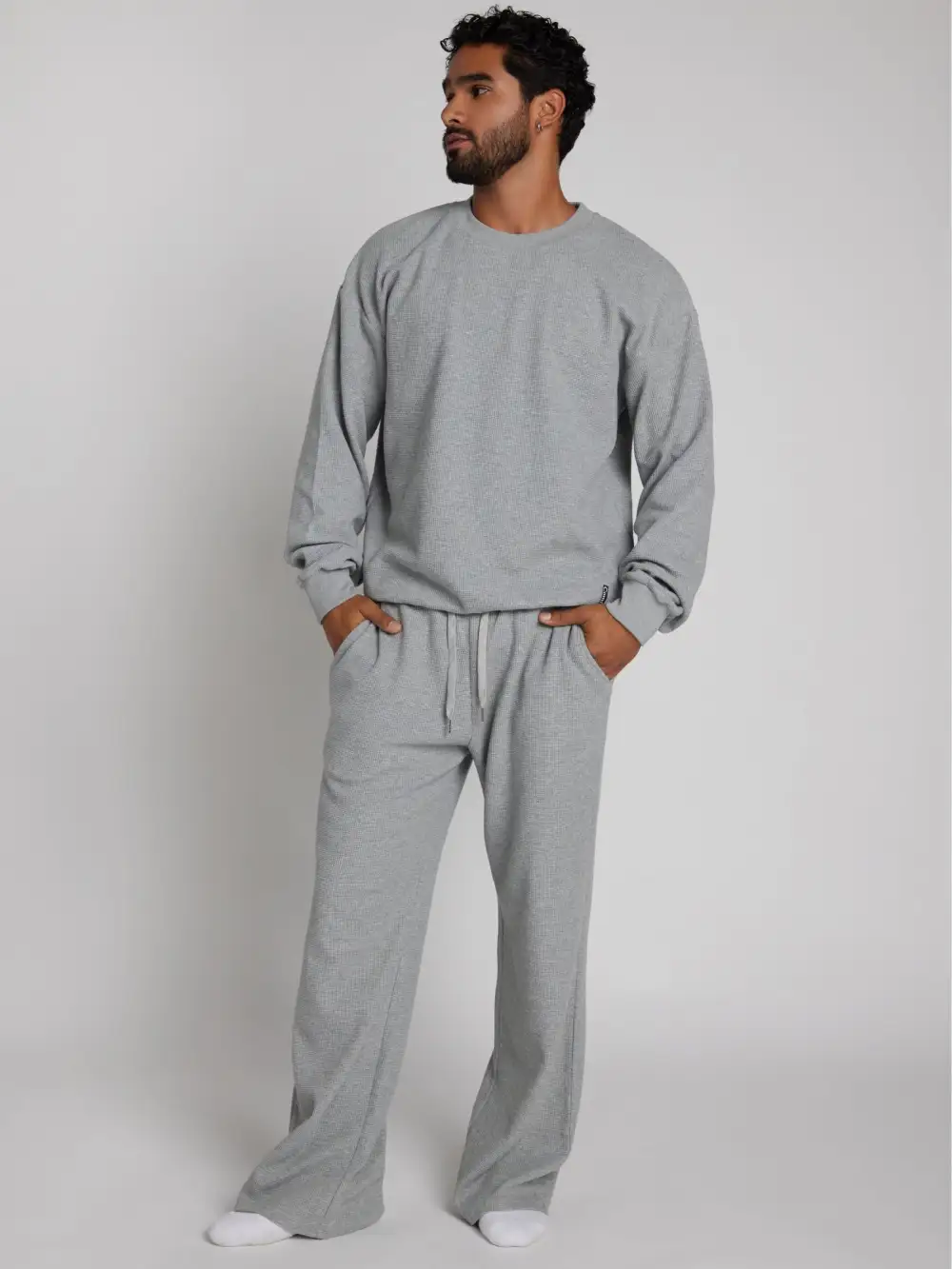 Waffle Lounge Relaxed Sweatpants