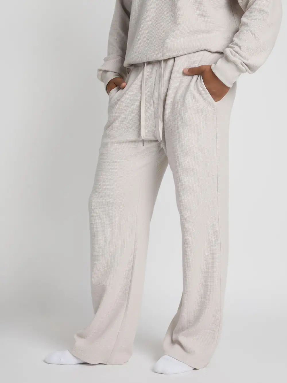 Waffle Lounge Relaxed Sweatpants