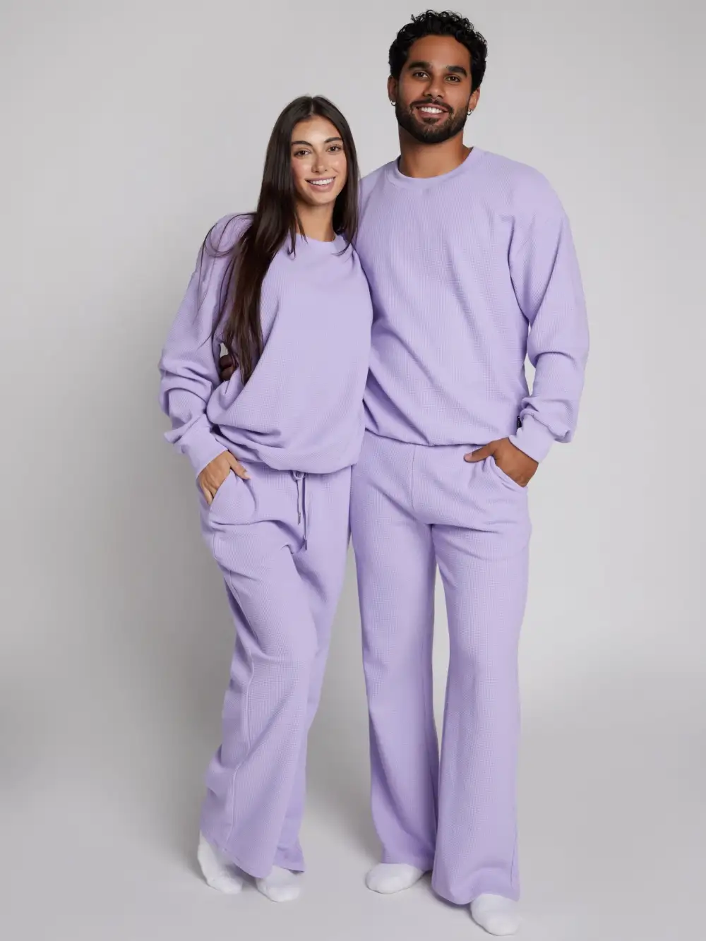 Waffle Lounge Relaxed Sweatpants