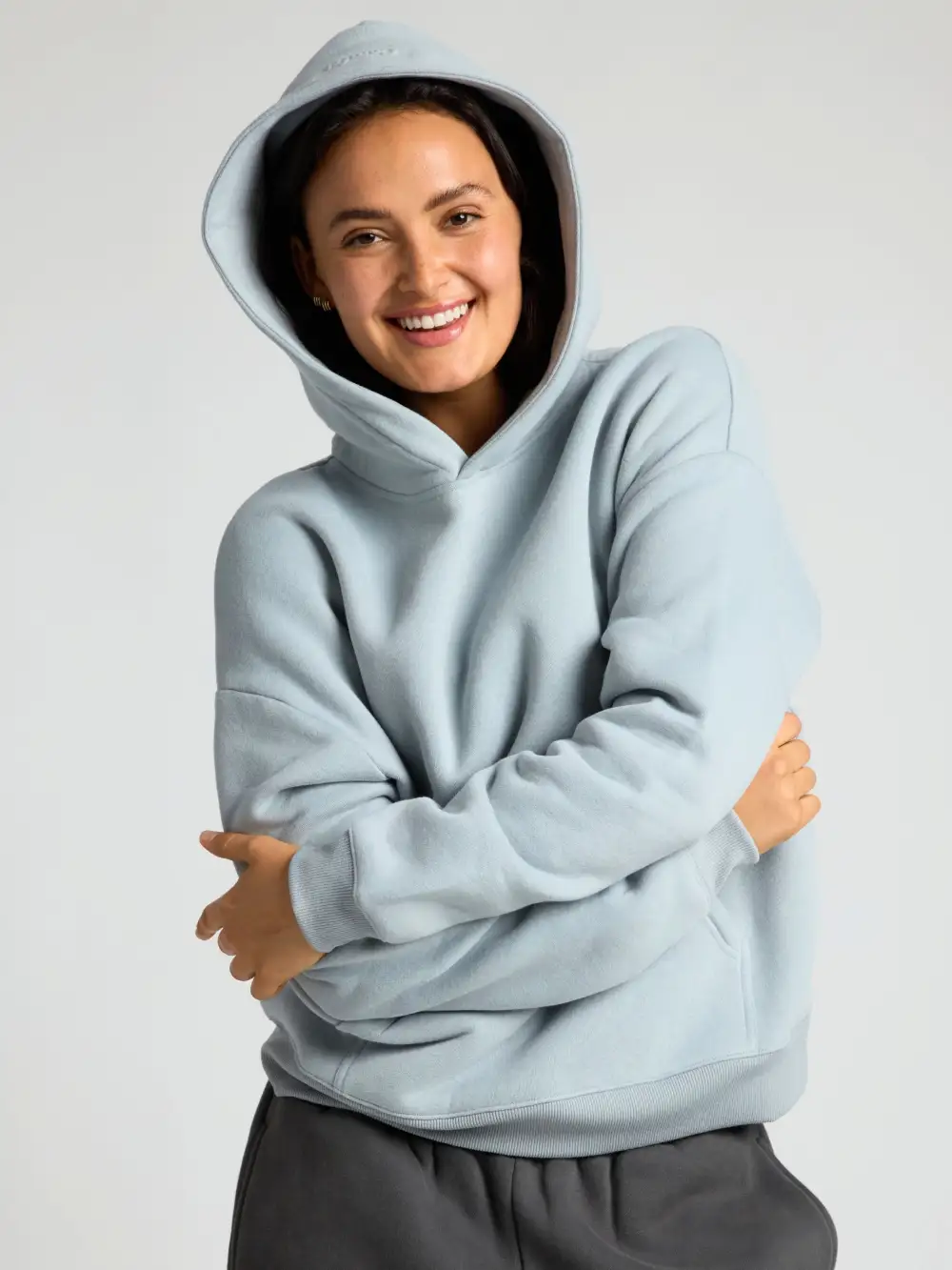 Basic Crop Hoodie