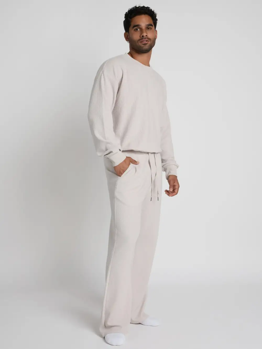 Waffle Lounge Relaxed Sweatpants
