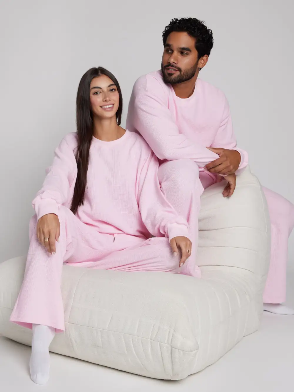 Waffle Lounge Relaxed Sweatpants