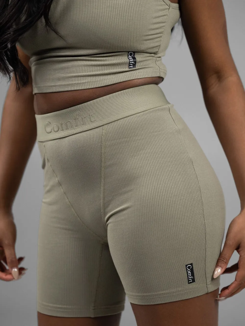 Rib Contour Crop Tank