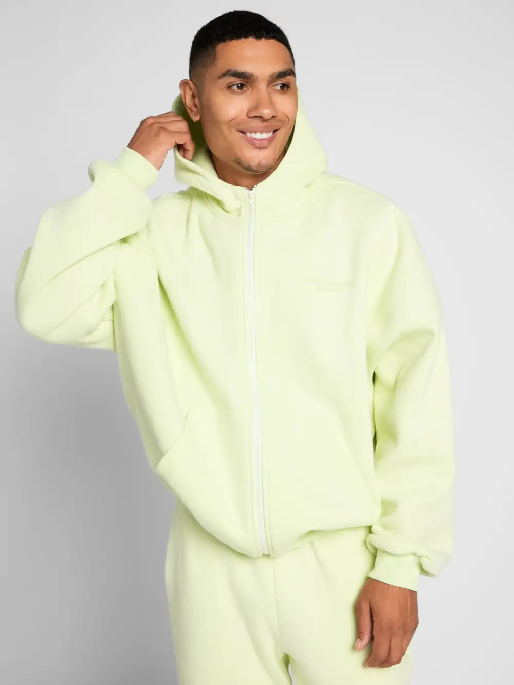 Pastel Zip Hoodie