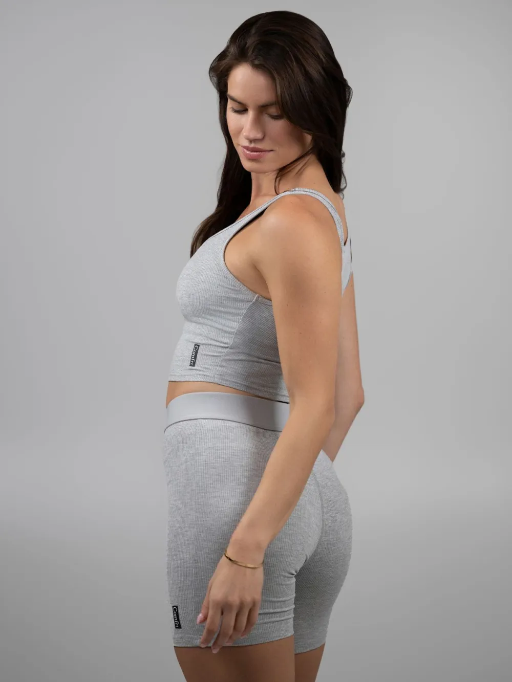 Rib Contour Crop Tank