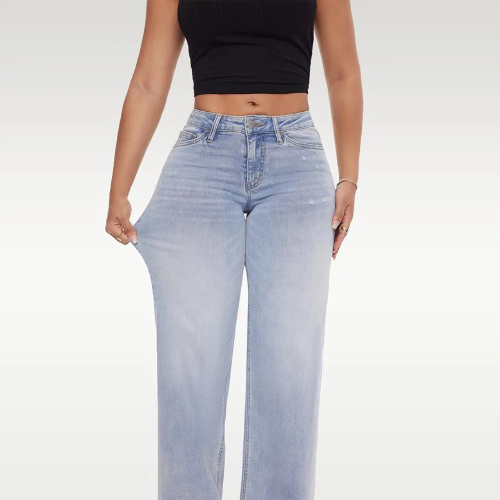 Viral BBL Mid-Low Rise Jeans