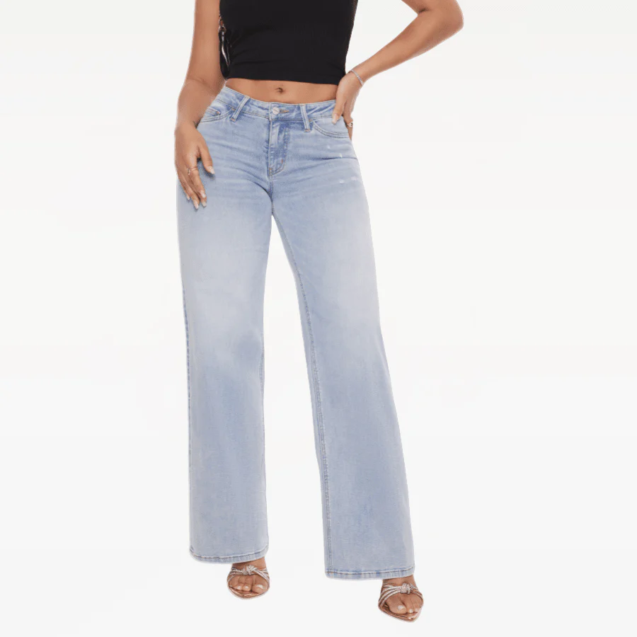 Viral BBL Mid-Low Rise Jeans