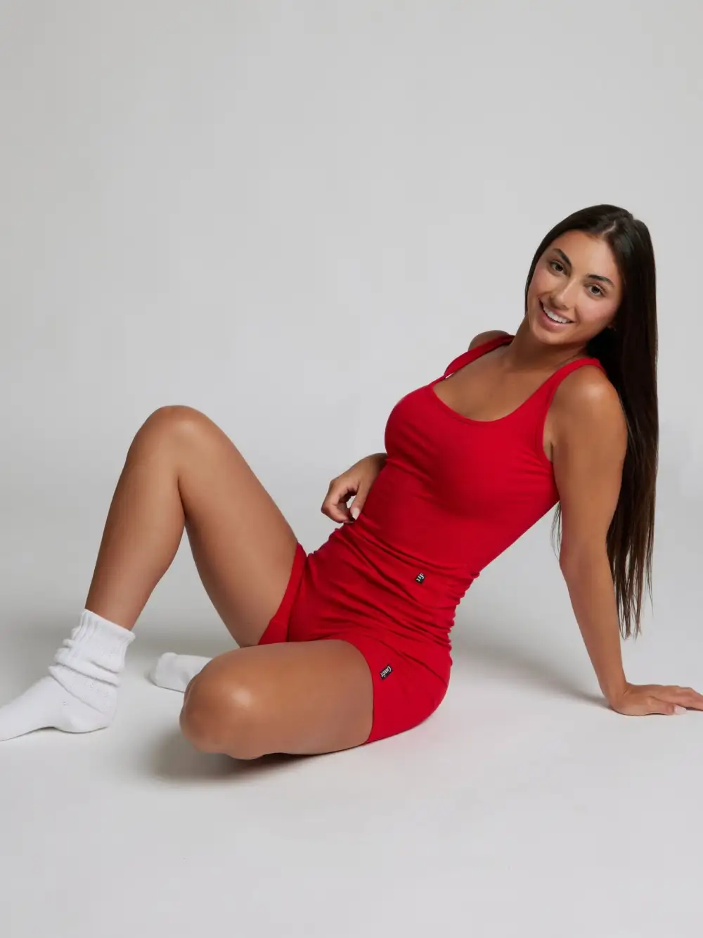 Rib Contour Waist Length Tank