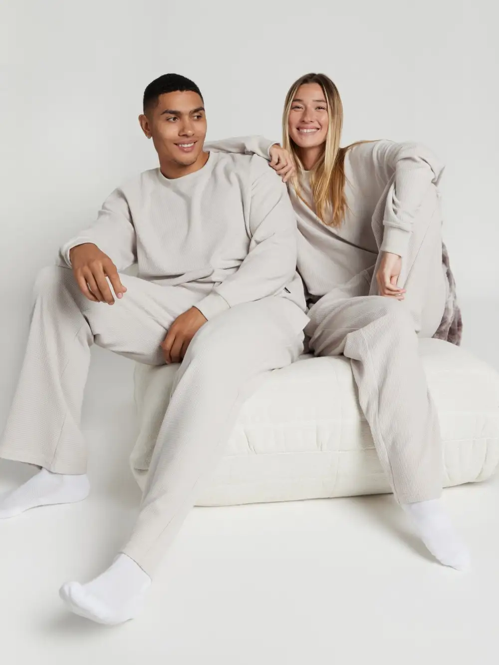 Waffle Lounge Relaxed Sweatpants