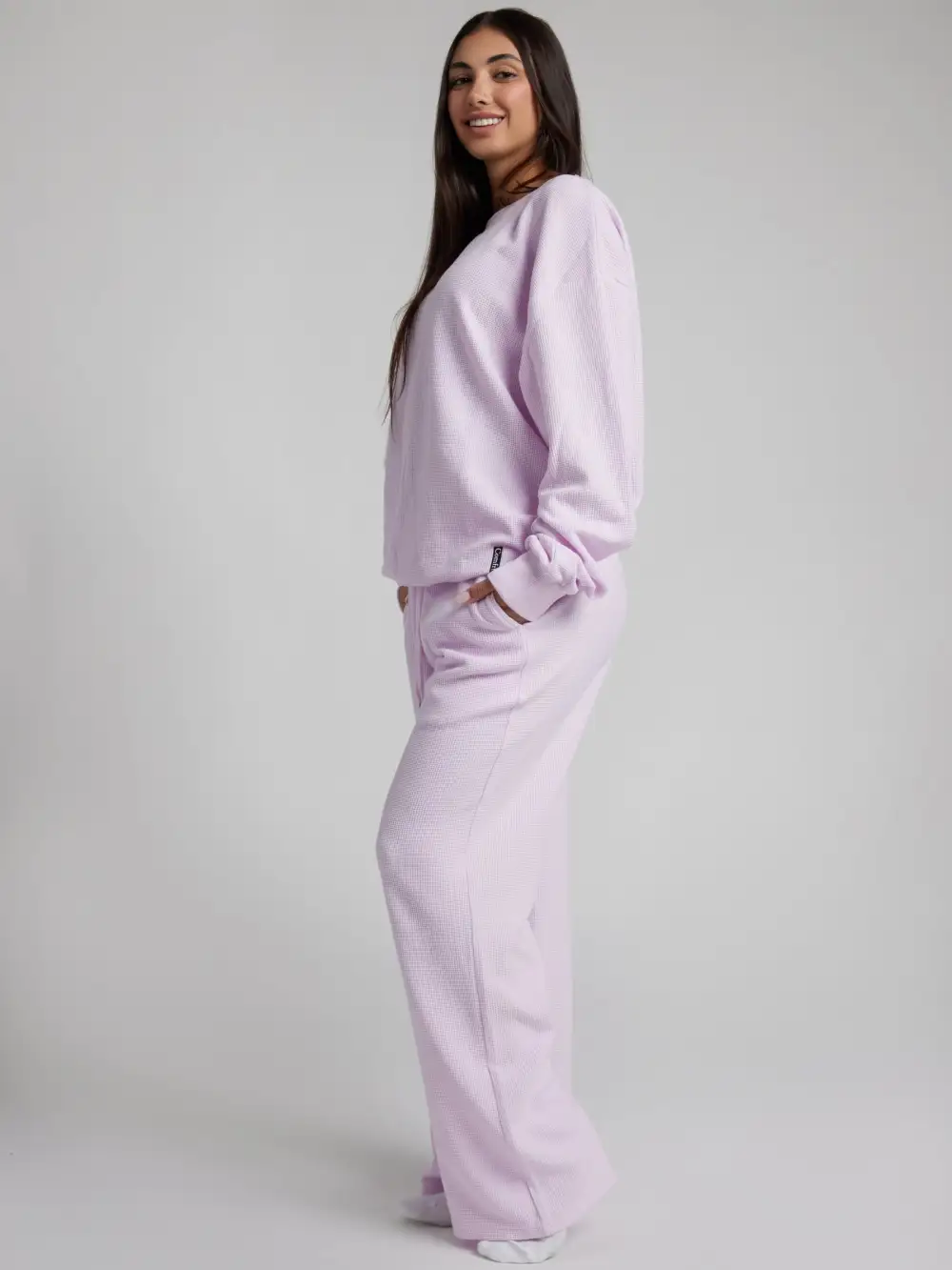 Waffle Lounge Relaxed Sweatpants