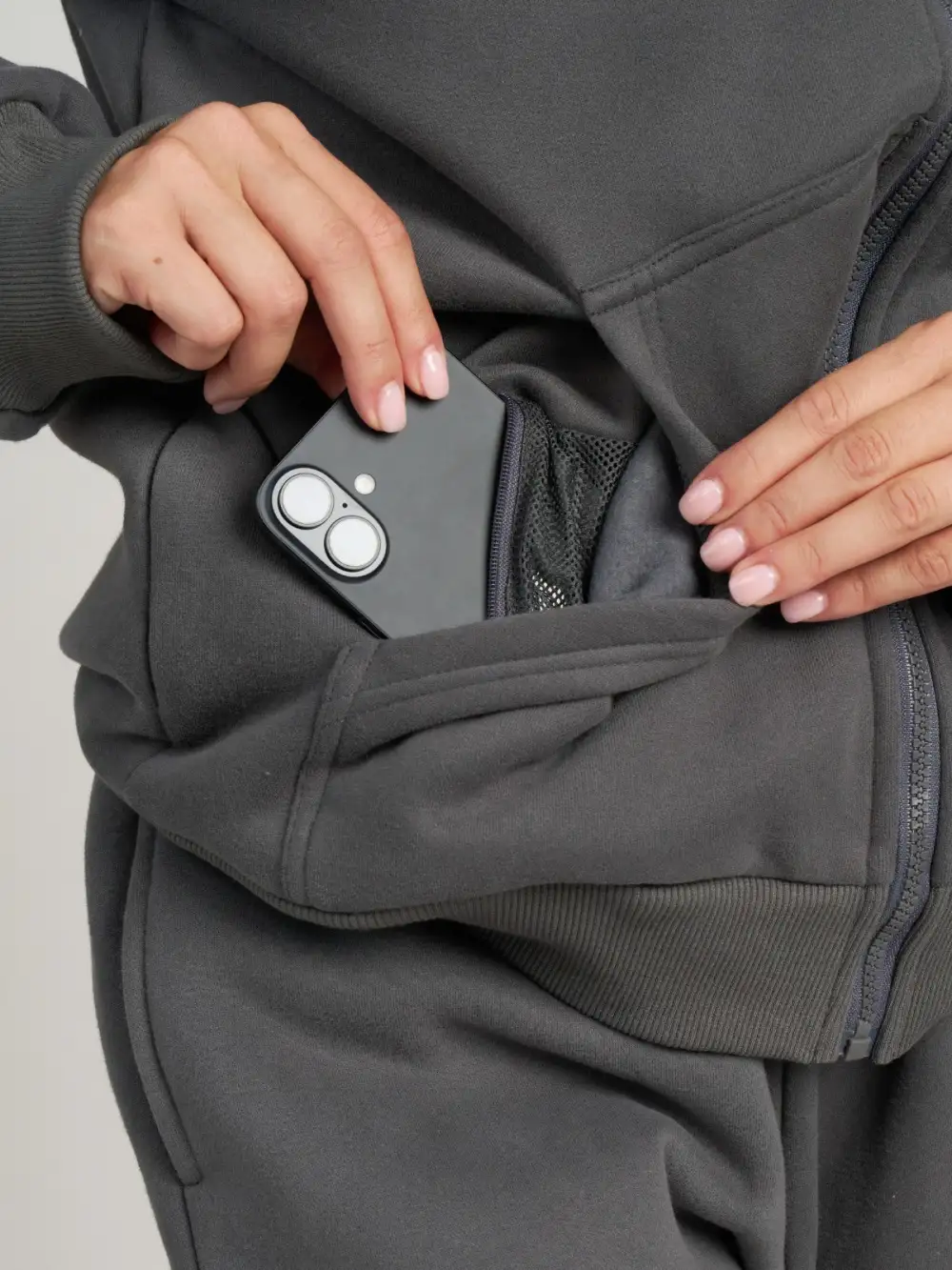 Travel Essentials Zip Hoodie