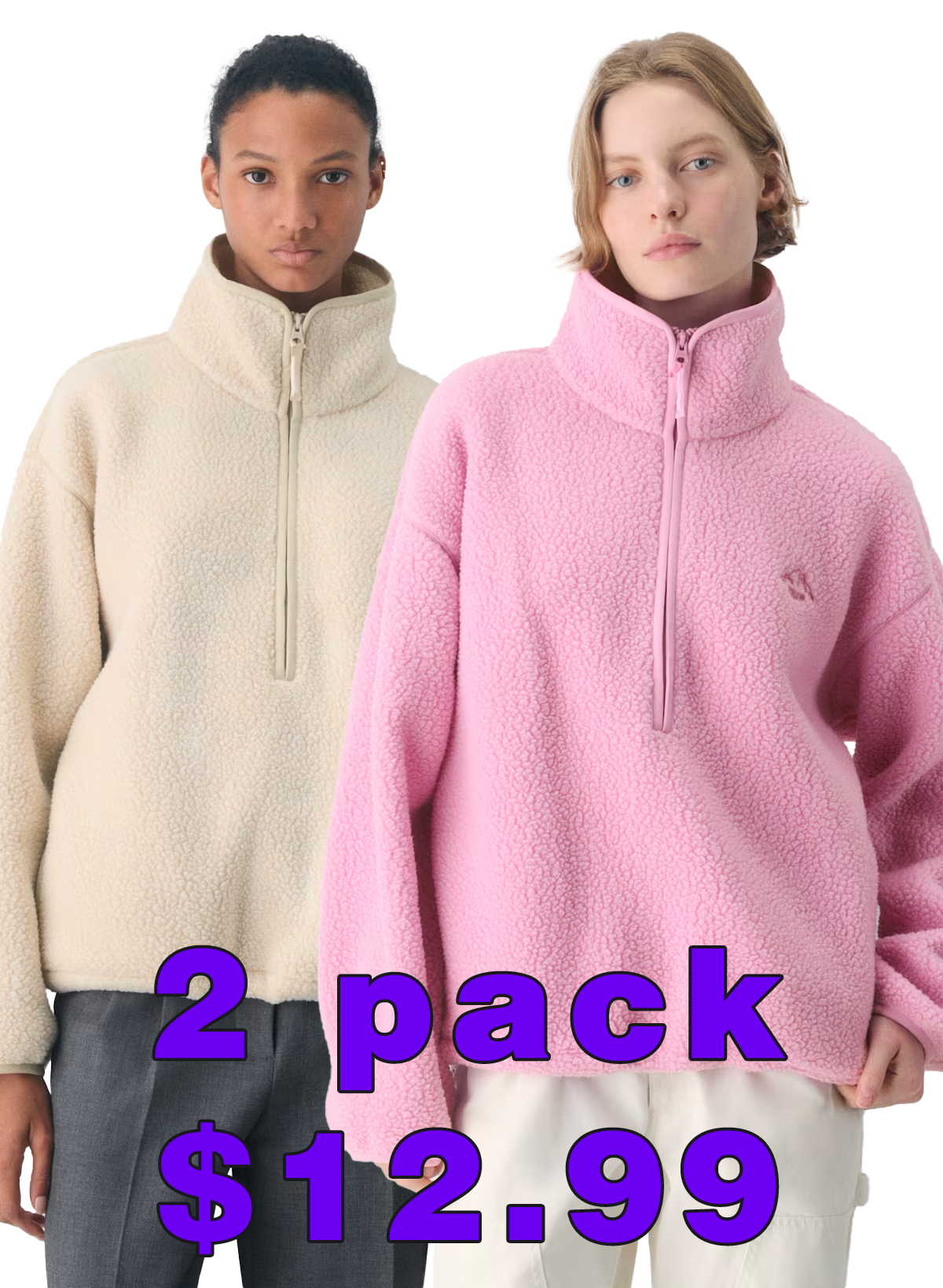 Polartec® Thermal Pro™ 1/2 Zip Mockneck