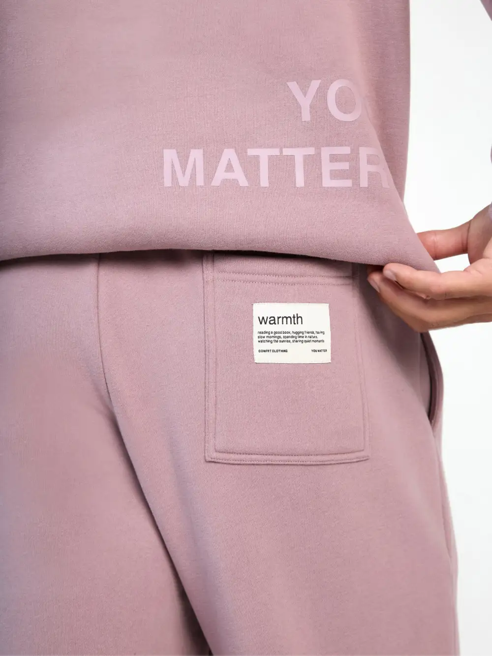 You Matter Straight Leg Sweatpants