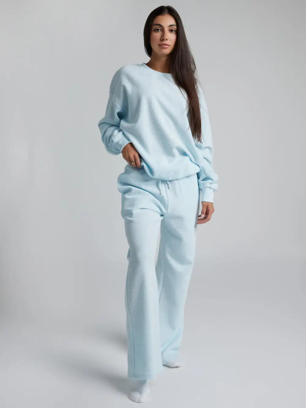 Waffle Lounge Relaxed Sweatpants