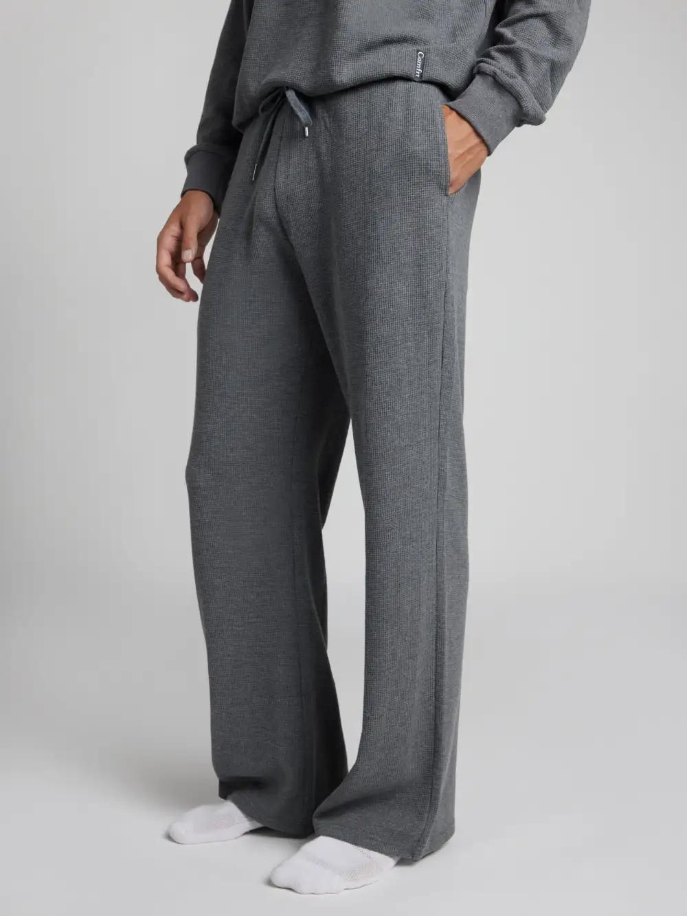 Waffle Lounge Relaxed Sweatpants