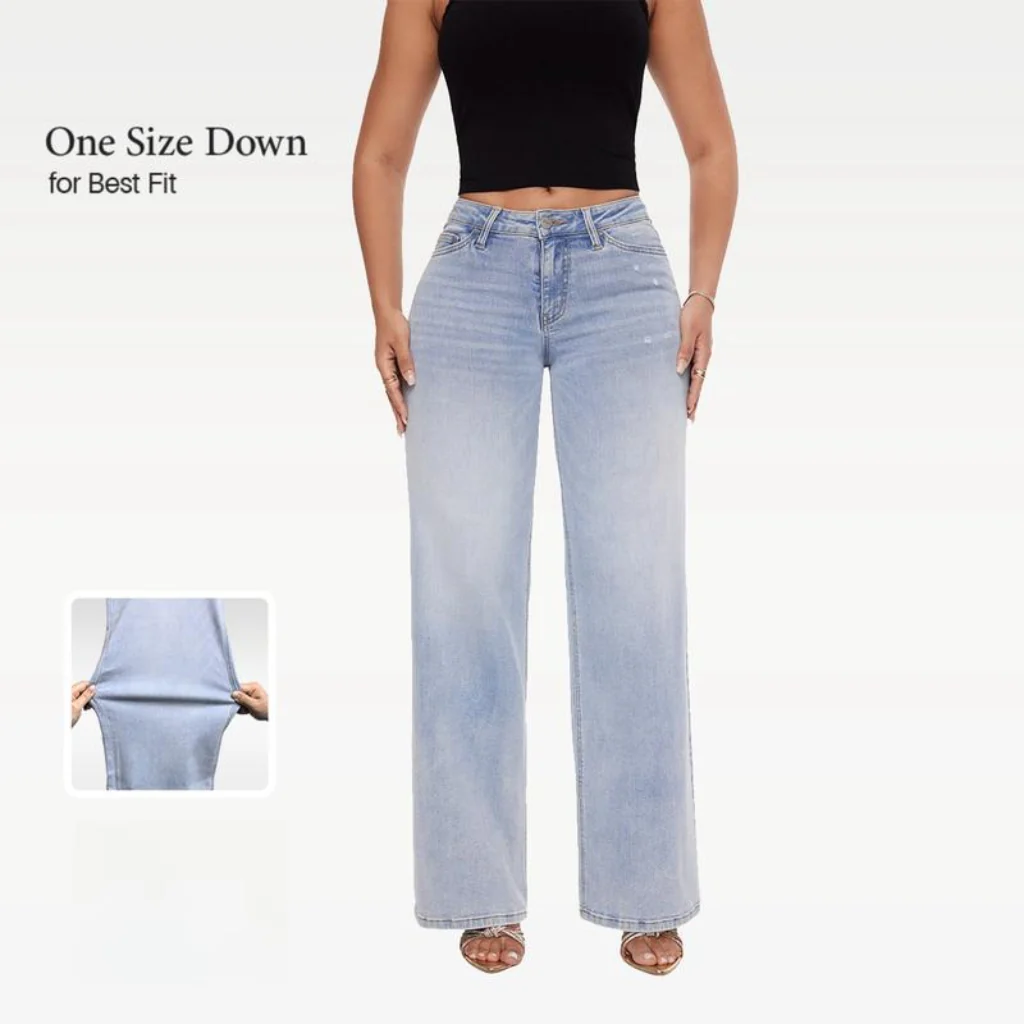 Viral BBL Mid-Low Rise Jeans