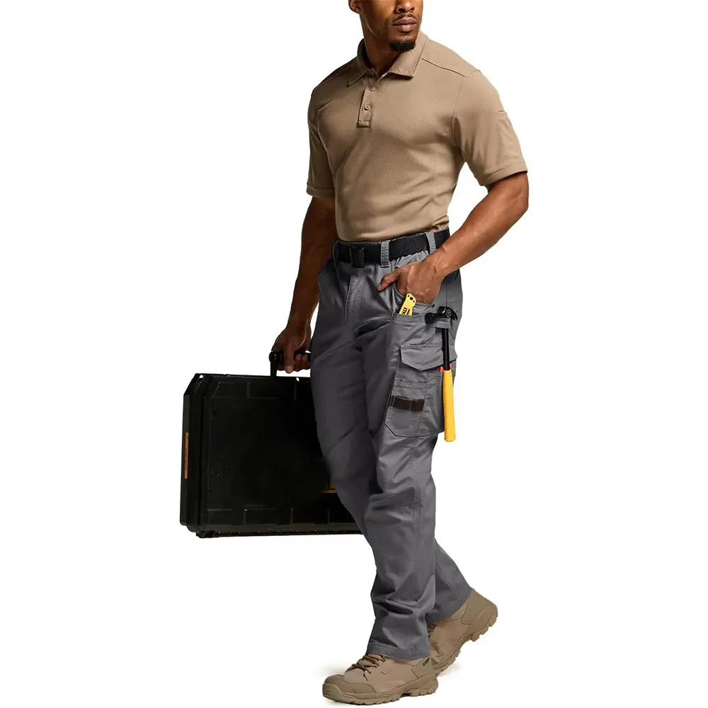 Men's Ripstop Work Pants,Water Resistant Outdoor Tactical Pants
