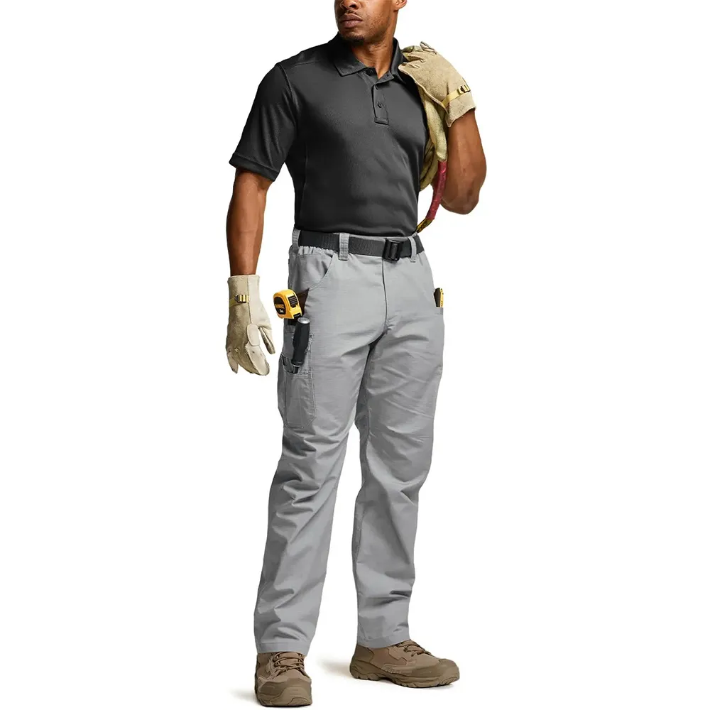 Men's Ripstop Work Pants,Water Resistant Outdoor Tactical Pants