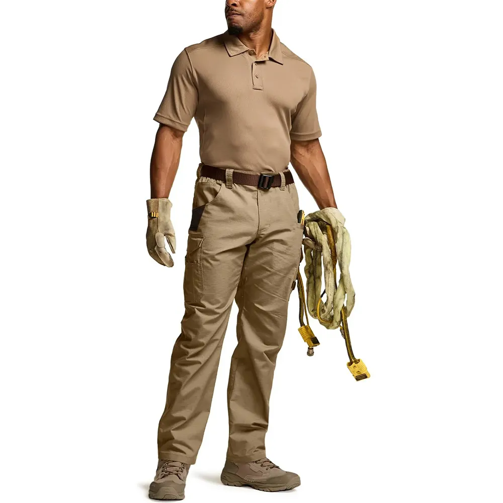 Men's Ripstop Work Pants,Water Resistant Outdoor Tactical Pants