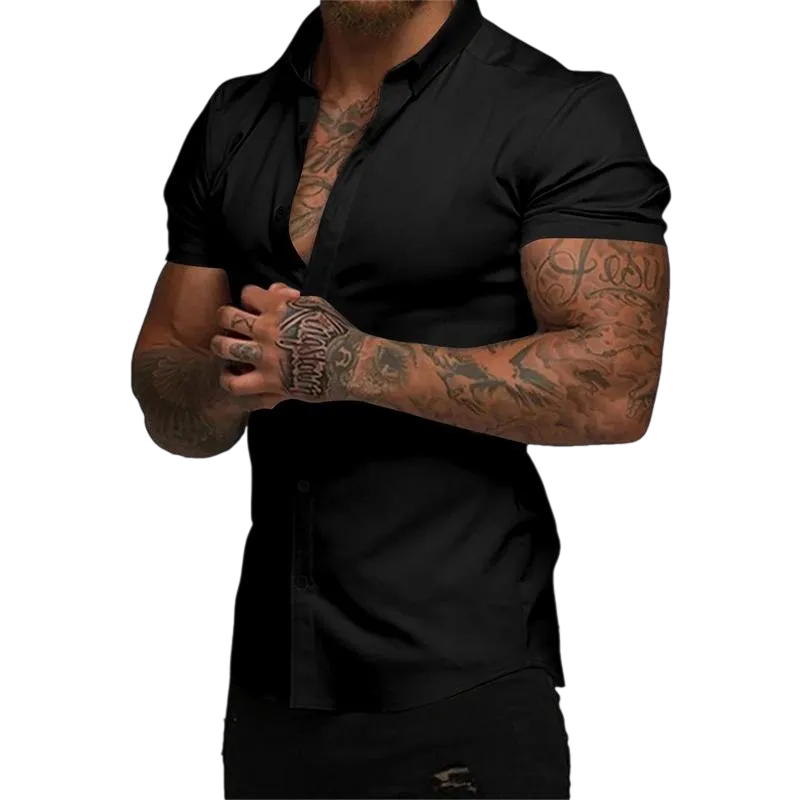 10PACK-Mens Casual Button Down Shirt