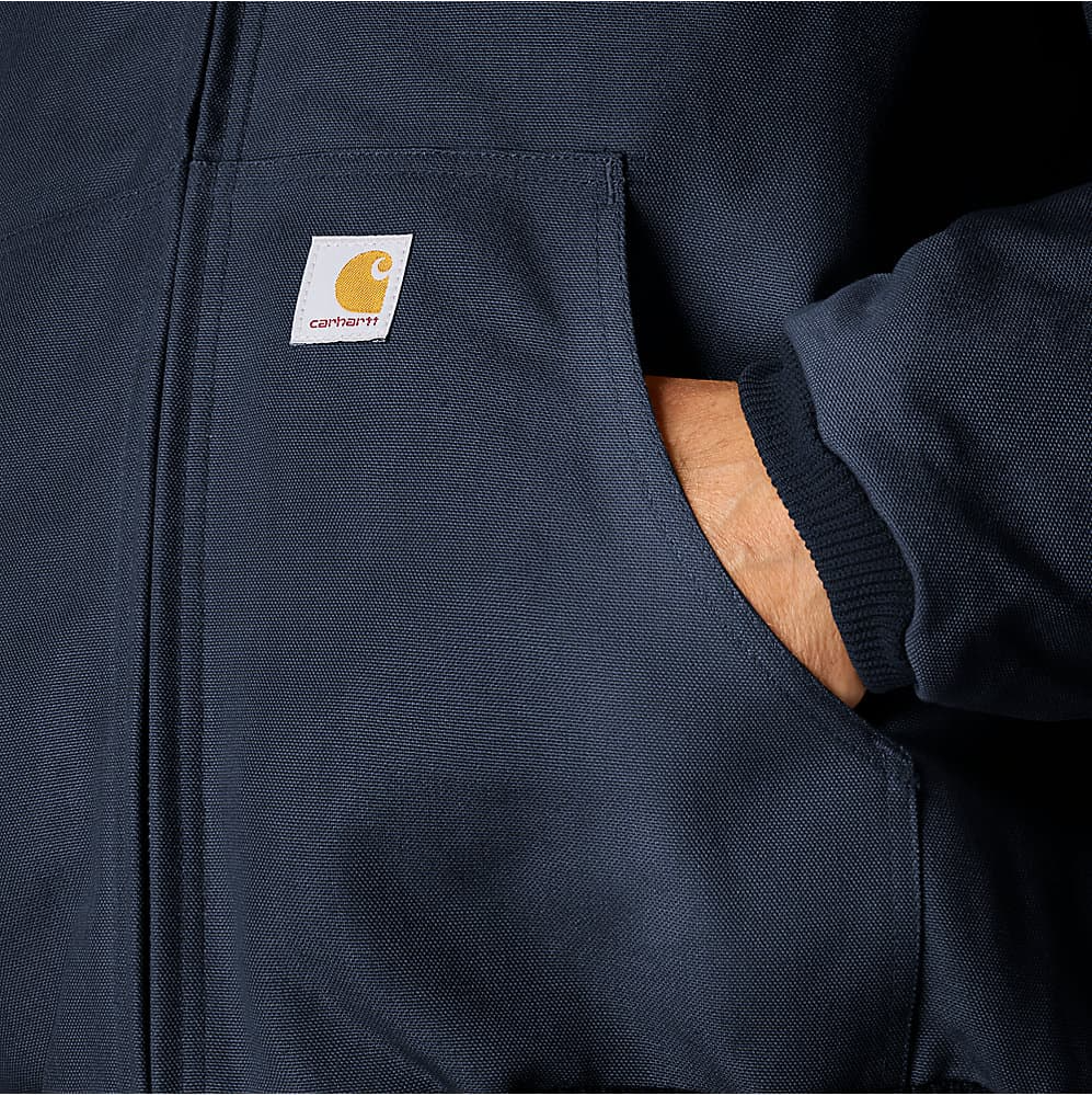 Flannel-Lined Active Jac J140 - Loose Fit - Firm Duck - 3 Warmest Rating