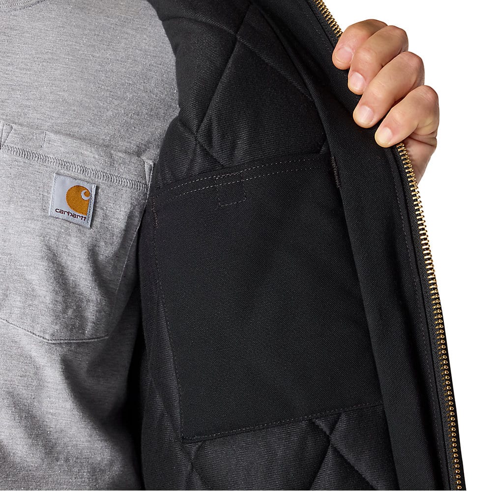 Flannel-Lined Active Jac J140 - Loose Fit - Firm Duck - 3 Warmest Rating