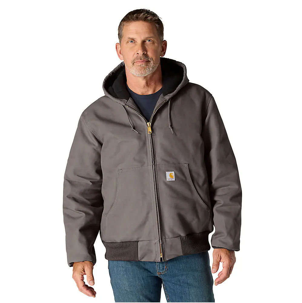Flannel-Lined Active Jac J140 - Loose Fit - Firm Duck - 3 Warmest Rating