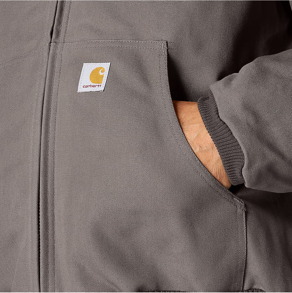 Flannel-Lined Active Jac J140 - Loose Fit - Firm Duck - 3 Warmest Rating