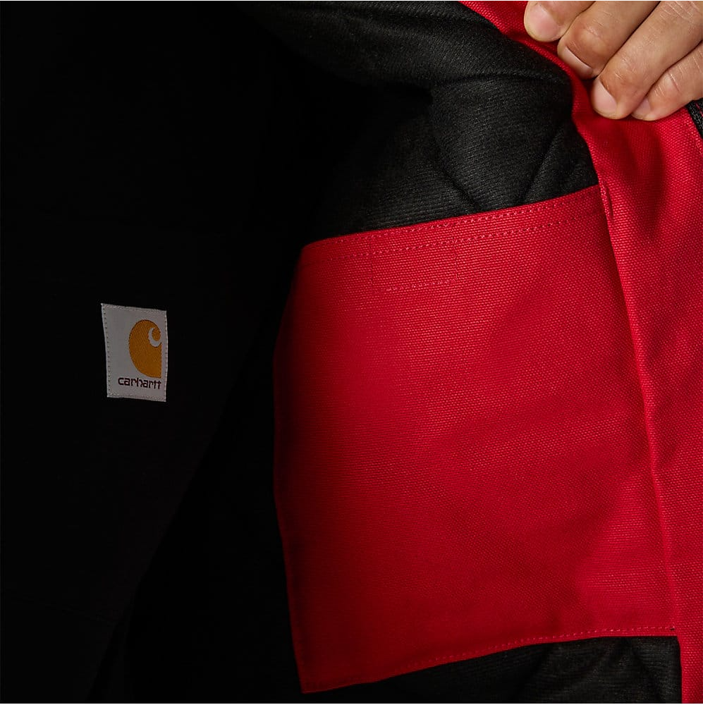 Flannel-Lined Active Jac J140 - Loose Fit - Firm Duck - 3 Warmest Rating