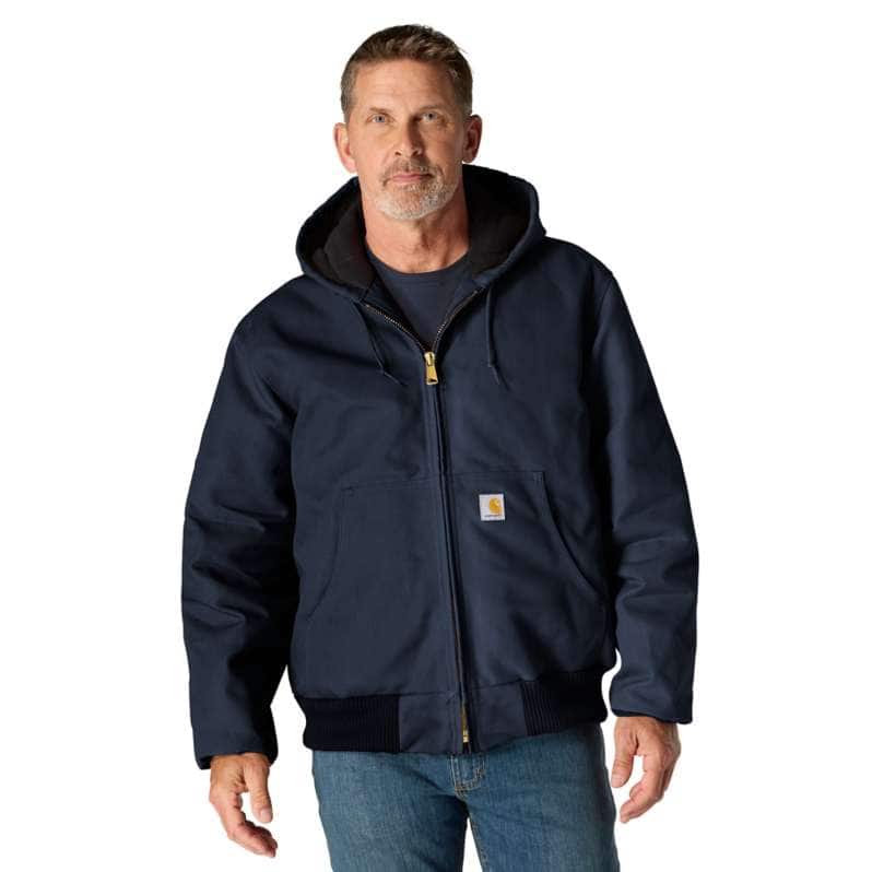 Flannel-Lined Active Jac J140 - Loose Fit - Firm Duck - 3 Warmest Rating