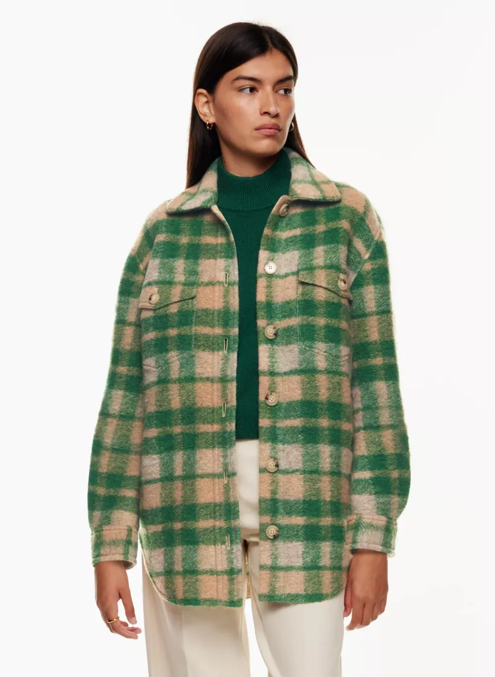 the gannaTM shirt jacket