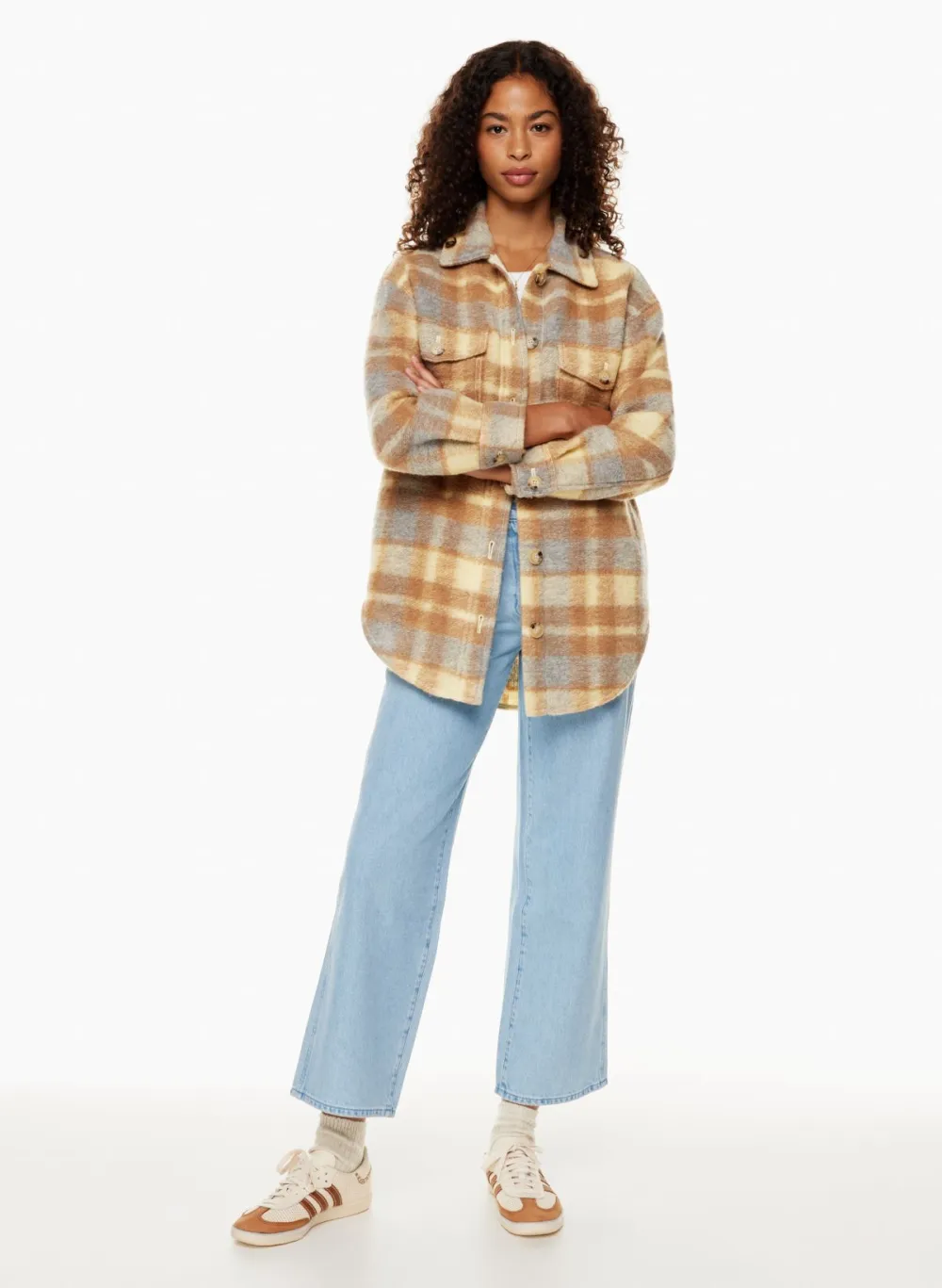 the gannaTM shirt jacket