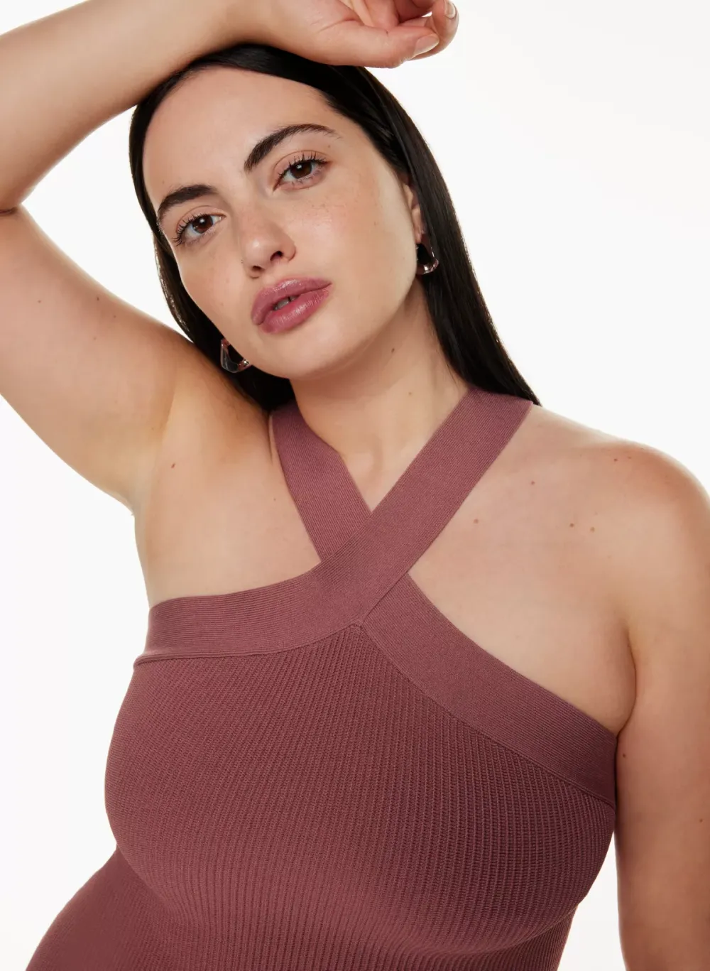 sculpt knit criss cross dress