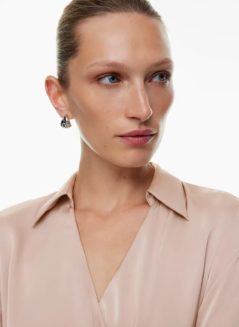 larchmont satin dress