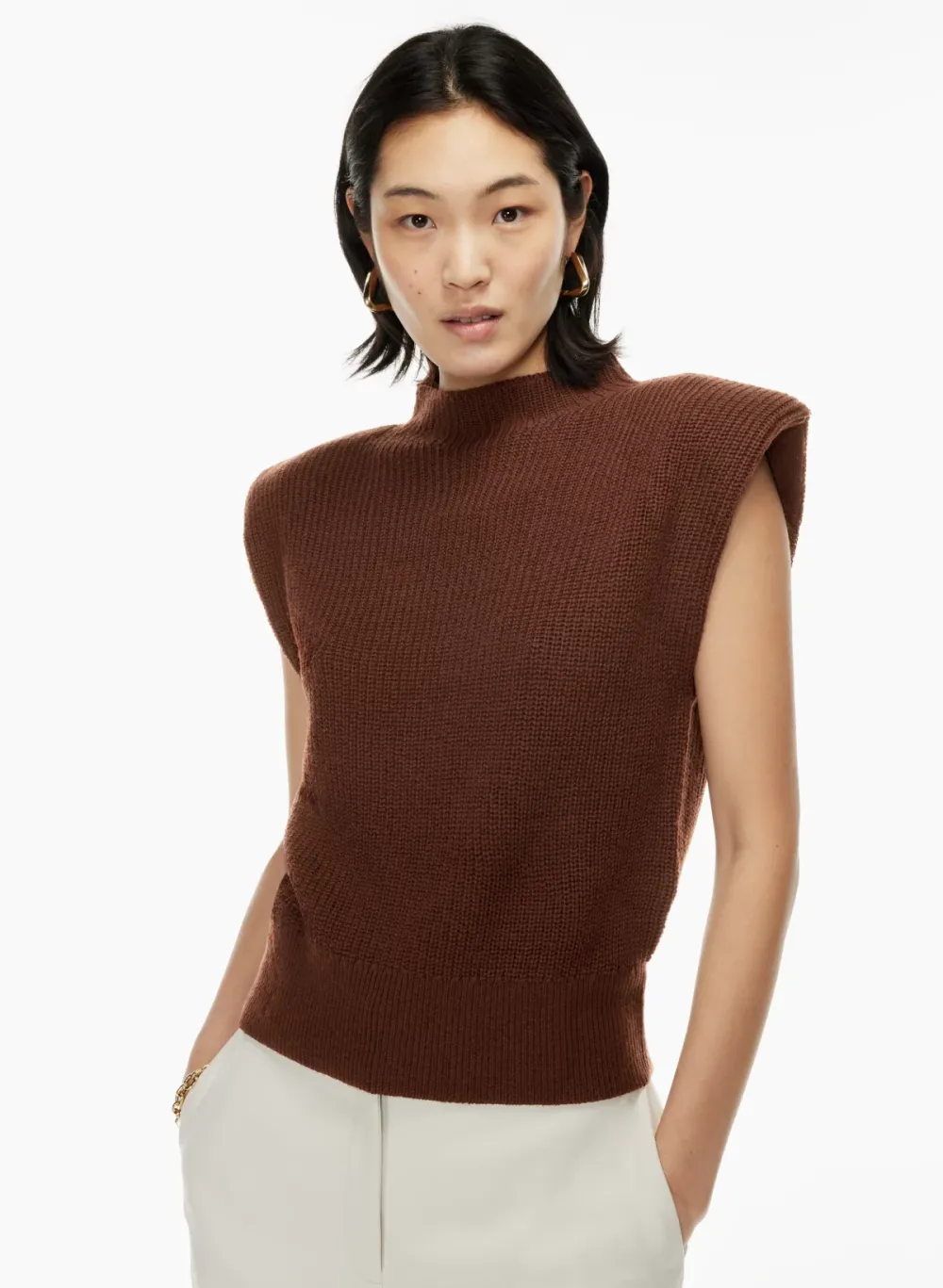 hazlitt sweater vest