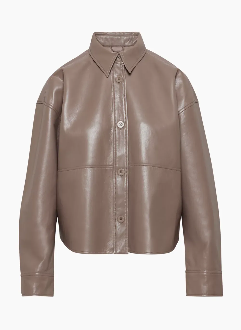 pelli hip shirt jacket