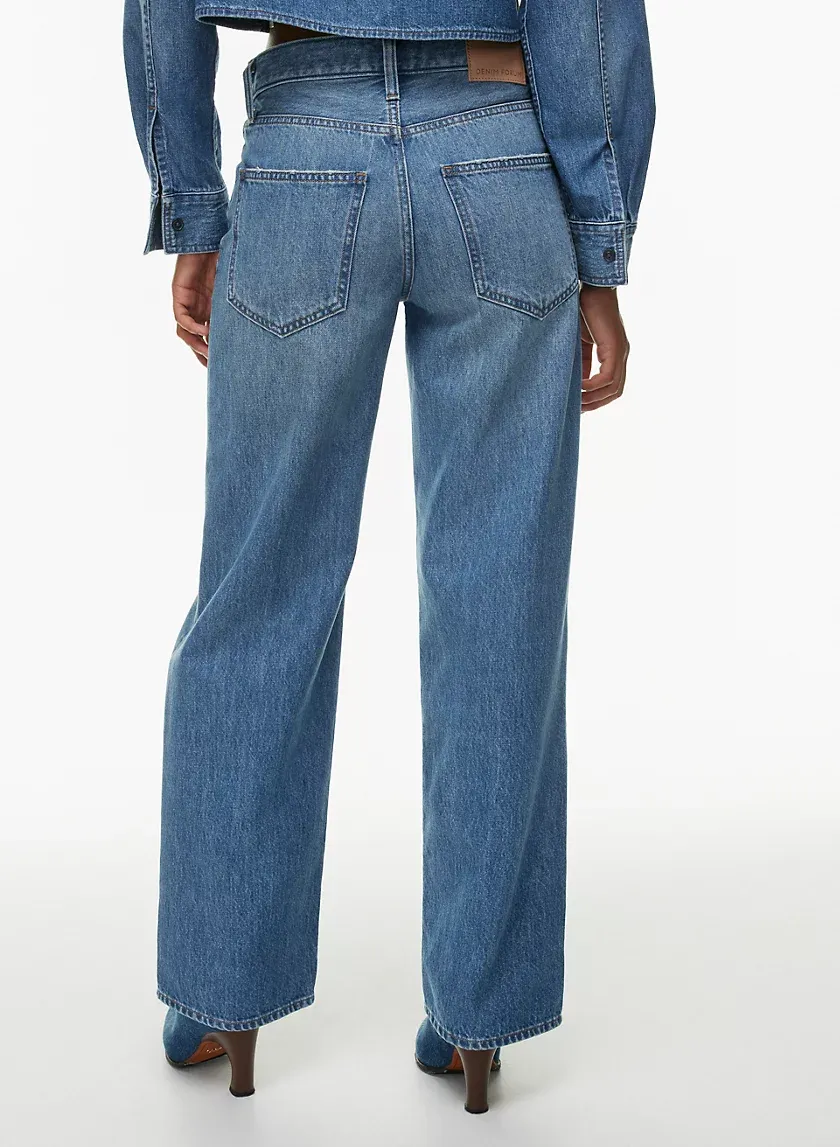 the '90s winona lo-rise wide jean