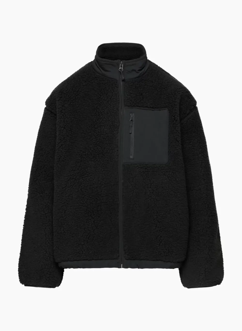 snoblock polar shred mockneck jacket