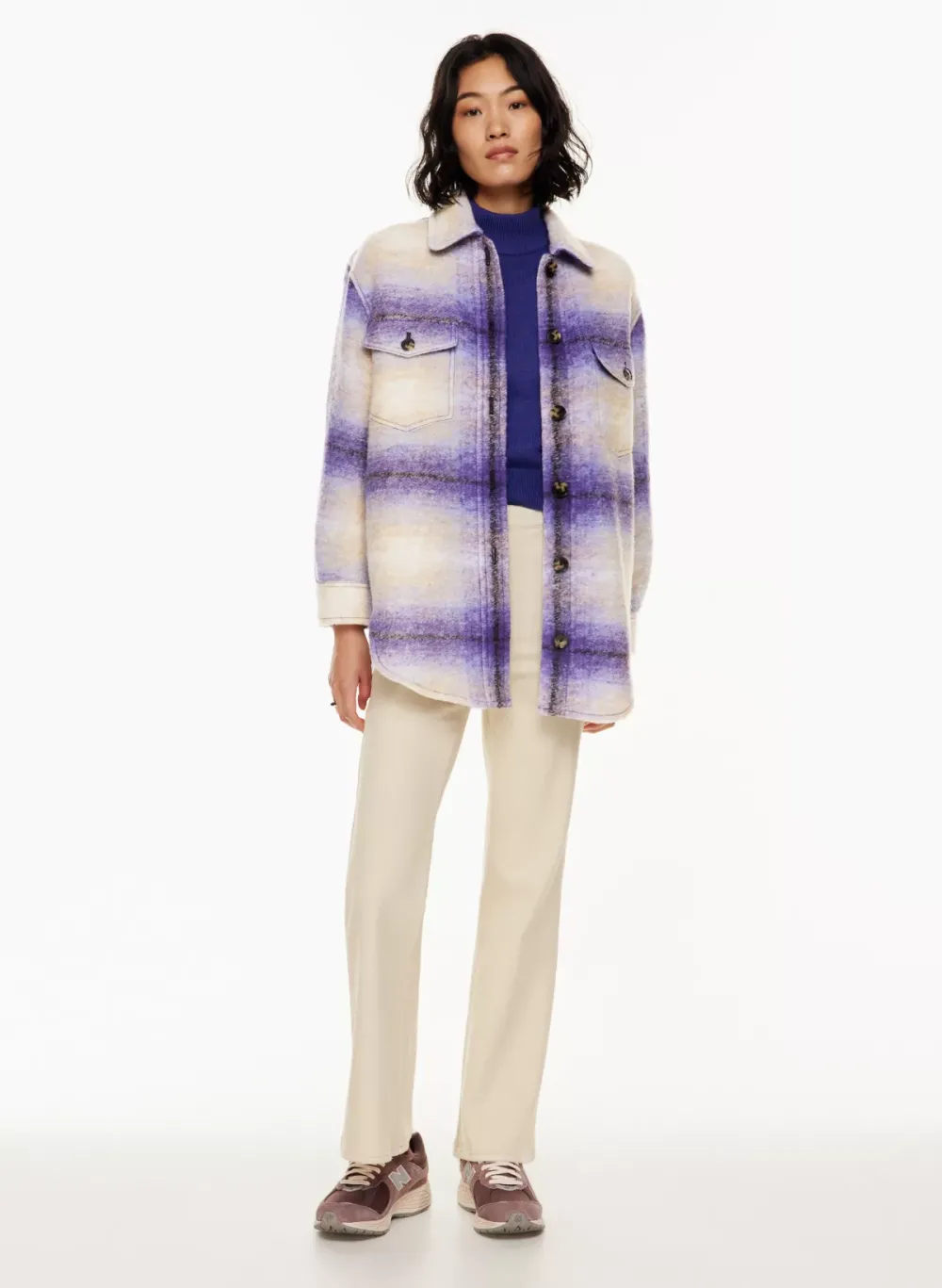 the gannaTM shirt jacket