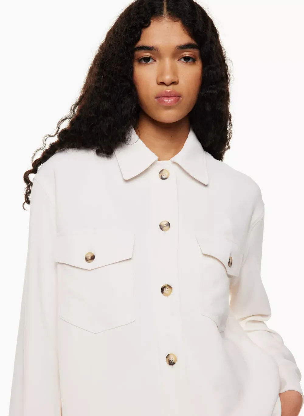 the gannaTM shirt jacket