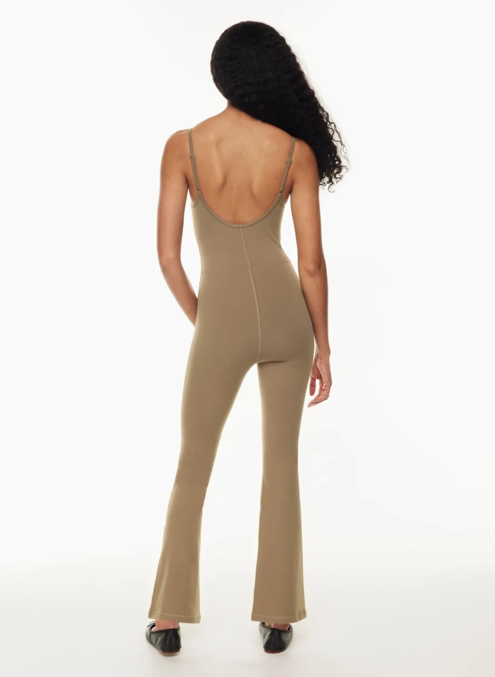 divinity kick flare jumpsuit