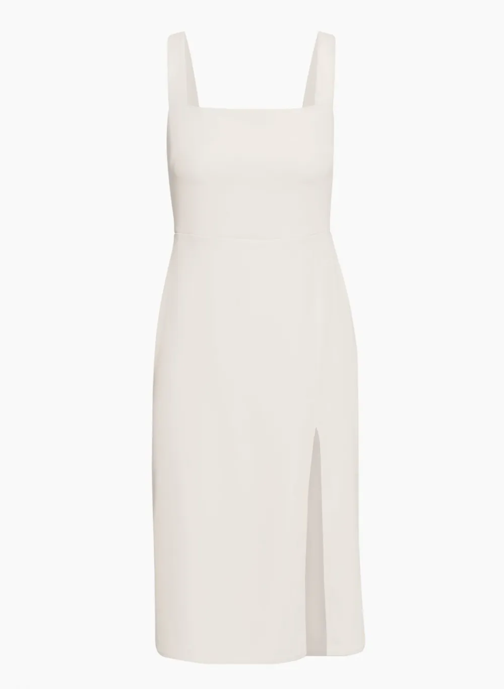 '90s slit midi dress