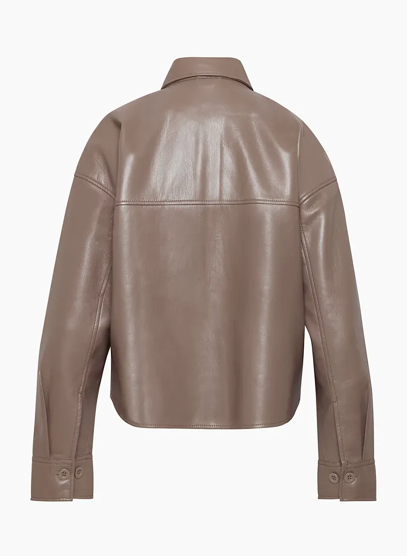 pelli hip shirt jacket