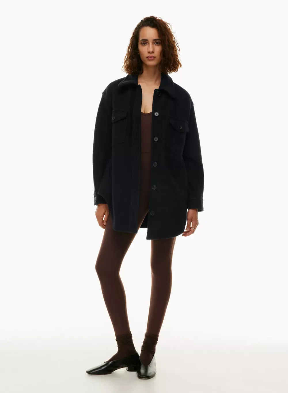 the gannaTM shirt jacket