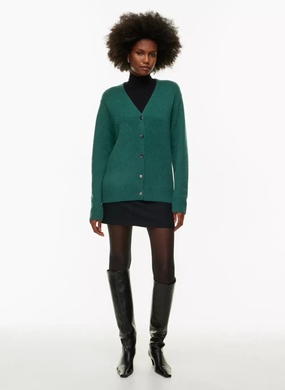 luxe cashmere parco sweater