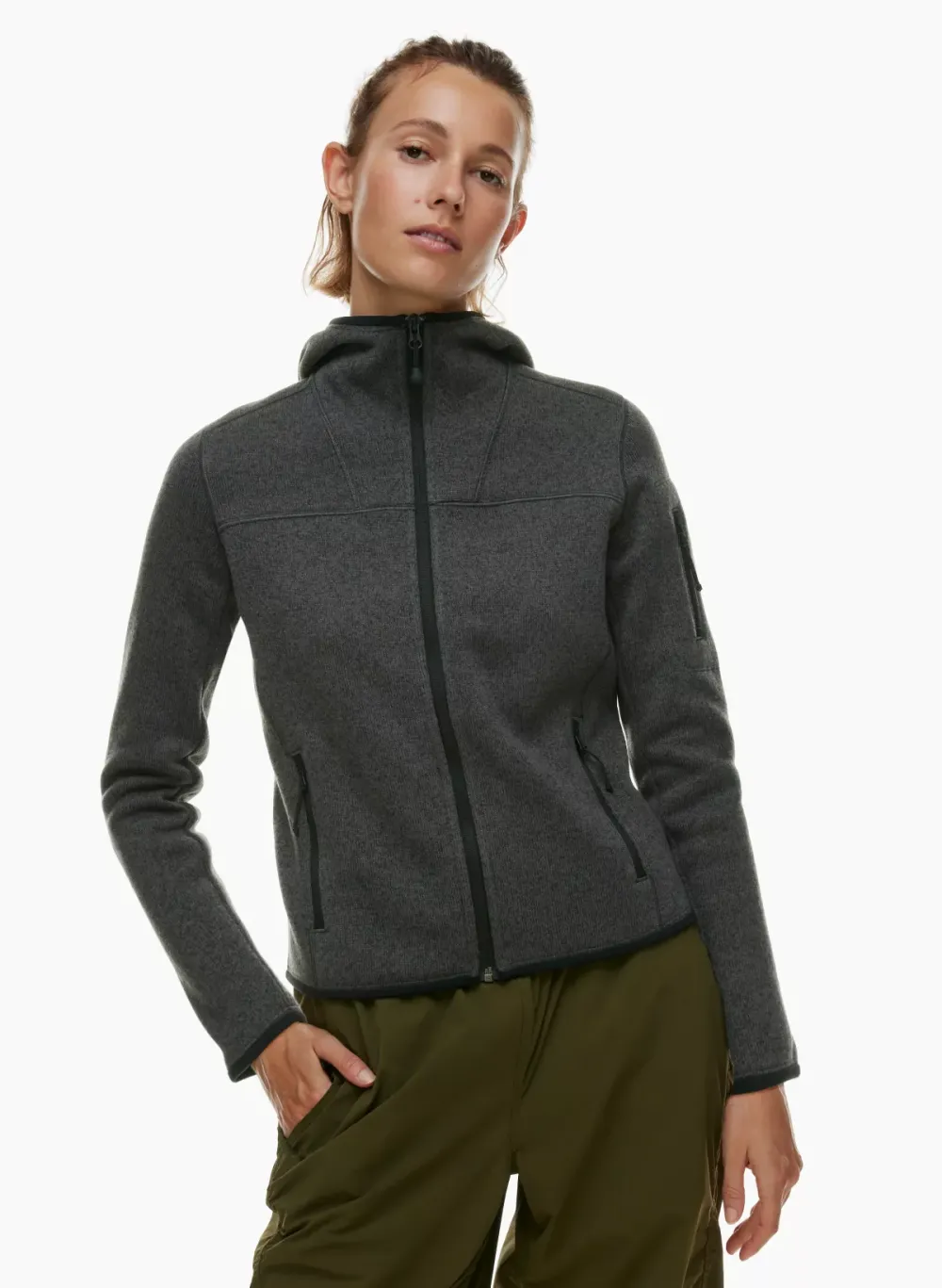 range zip sweater