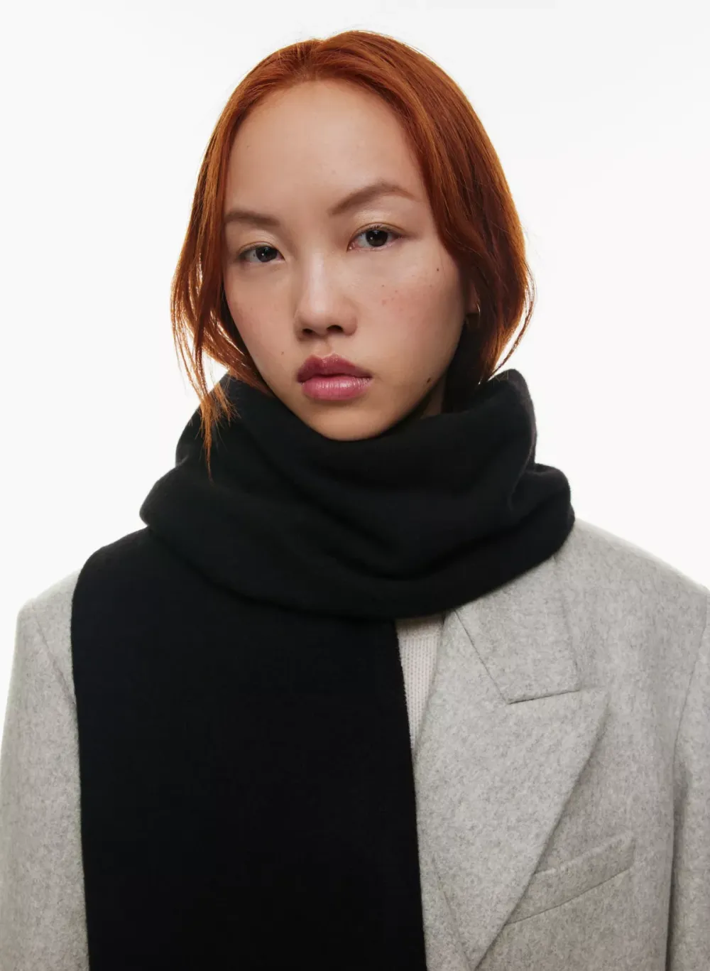 the classic slim scarf