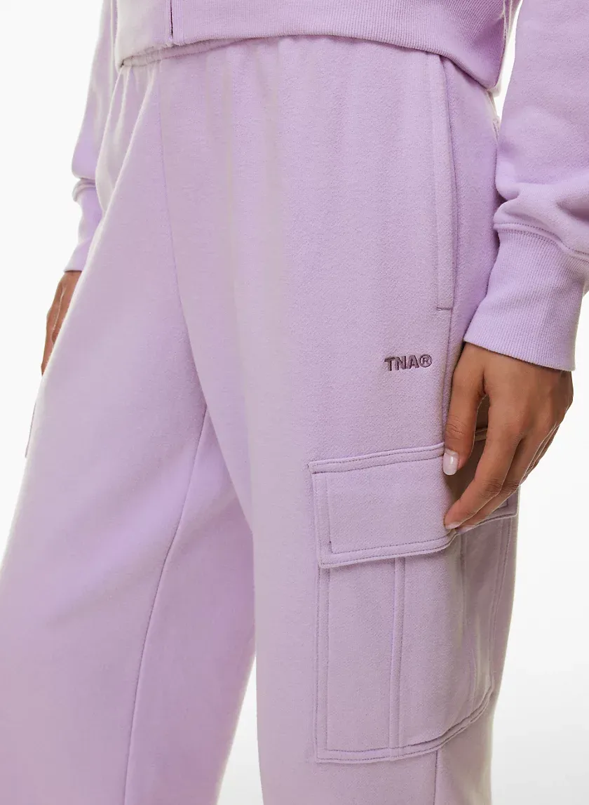 terry fleece mega cargoTM sweatpant