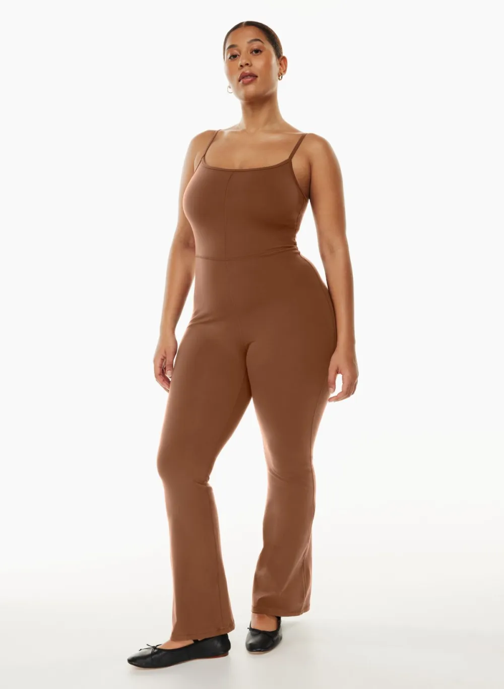 divinity kick flare jumpsuit