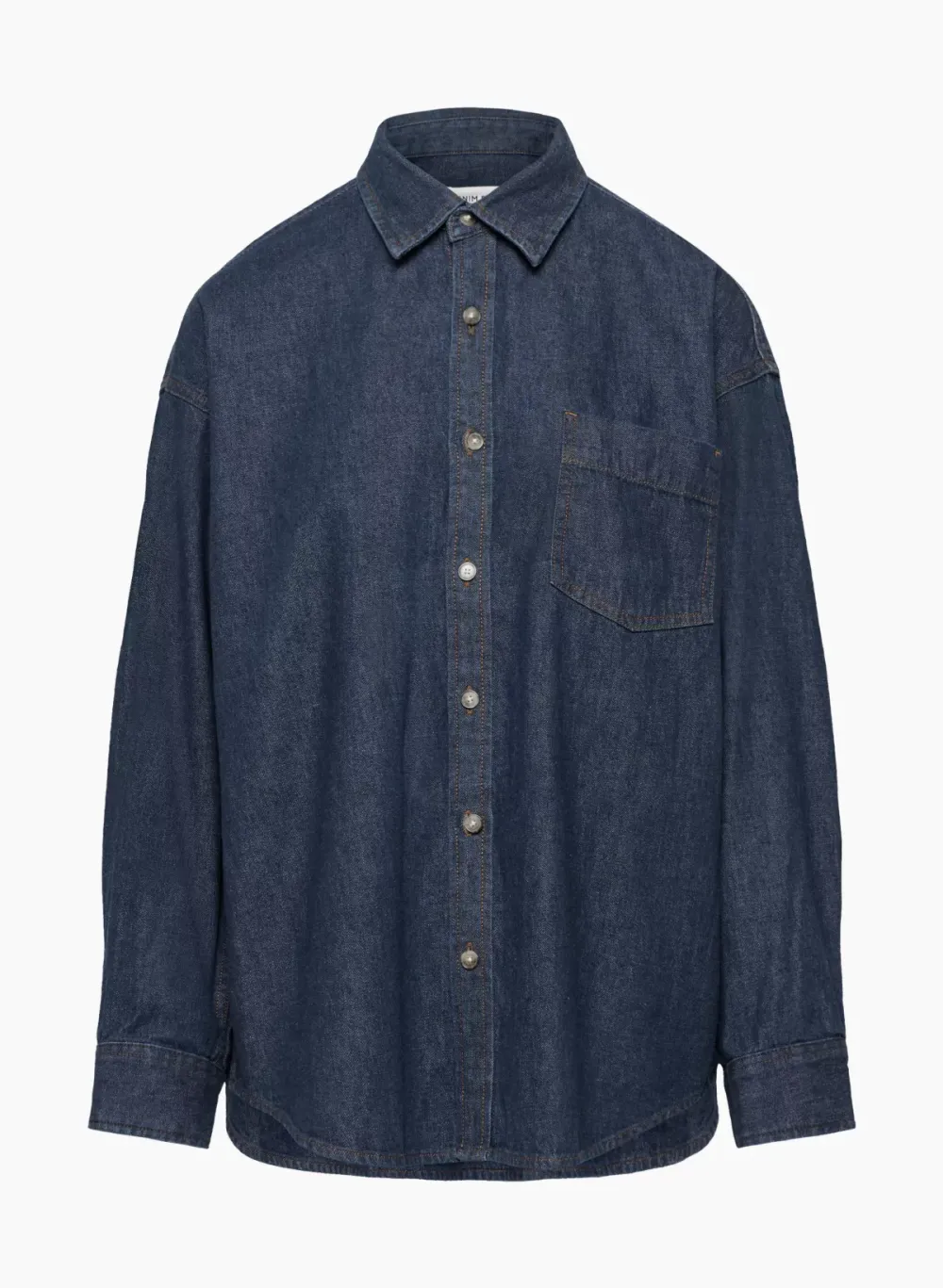 the '80s comfy denim shirt
